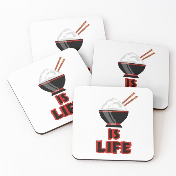 Item preview, Rice is Life pixel logo designed and sold by GogoM.