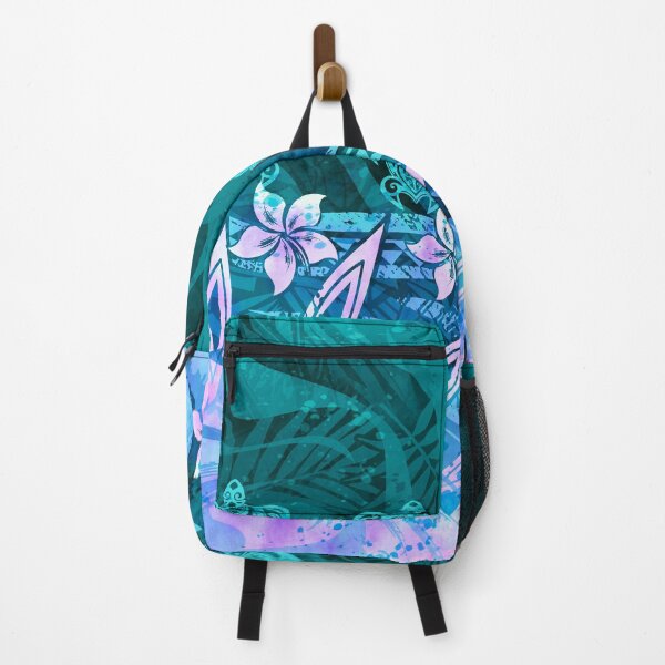 Artikelvorschau, Tiefblauer aquamariner hawaiianischer Stammes-Abstrakter Spritzer entworfen und verkauft von sunnthreads.