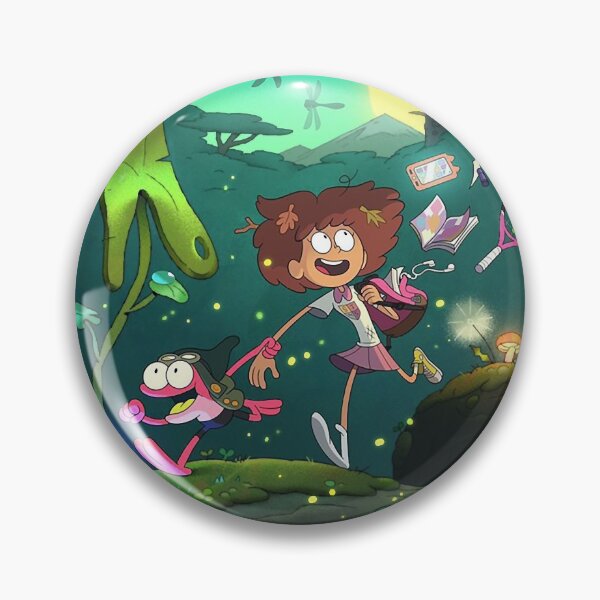 Item preview, Happy Run Fantasy world Amphibia The Meaning Of Friendship designed and sold by AmphibiaKinsley.