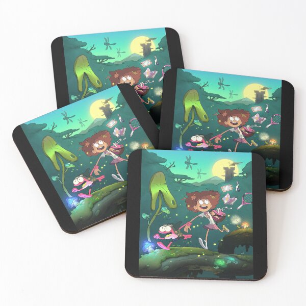 Item preview, Happy Run Fantasy world Amphibia The Meaning Of Friendship designed and sold by AmphibiaKinsley.