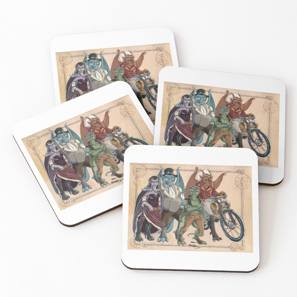 Item preview, Coasters (Set of 4) designed and sold by Reymonkey.
