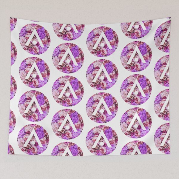 Item preview, Pink and Purple Floral Aveda Logo designed and sold by Dalaura.