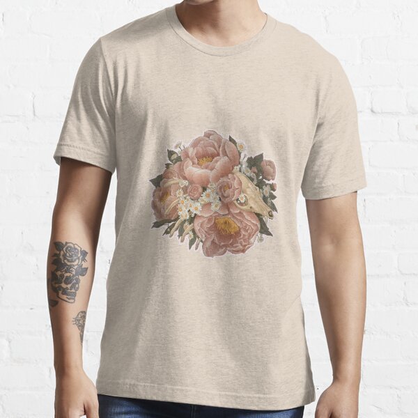 Fox Skull Bouquet Essential T-Shirt