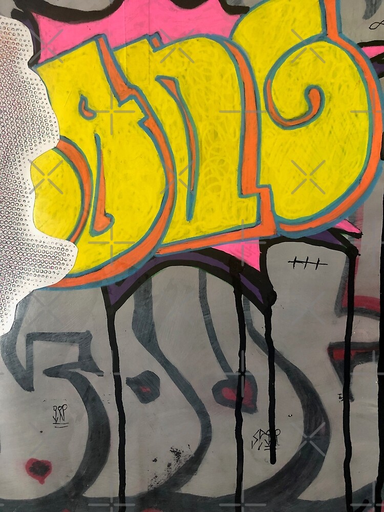 "Graffiti wall Pop art Streetart aesthetics" Poster by CiceroSpin