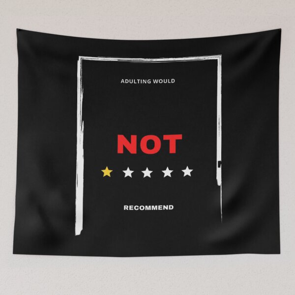 Item preview, Adulting Would Not Recommend Classic T-Shirt 2022 designed and sold by semad34.