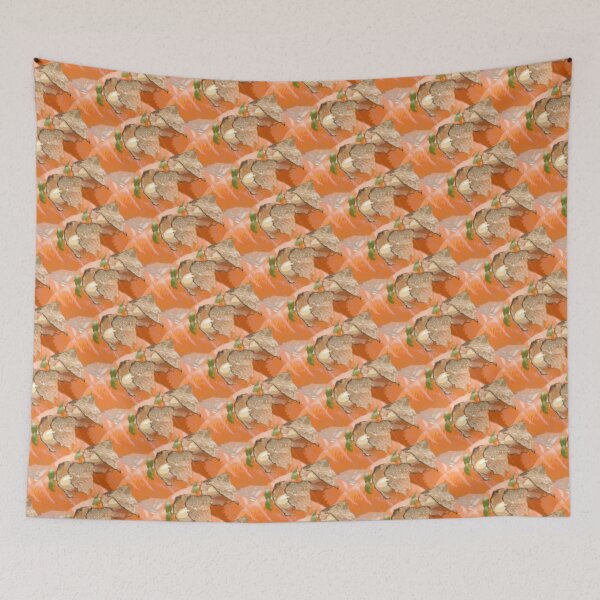 Item preview, Salmon Sushi Seamless Pattern designed and sold by JoyforU.