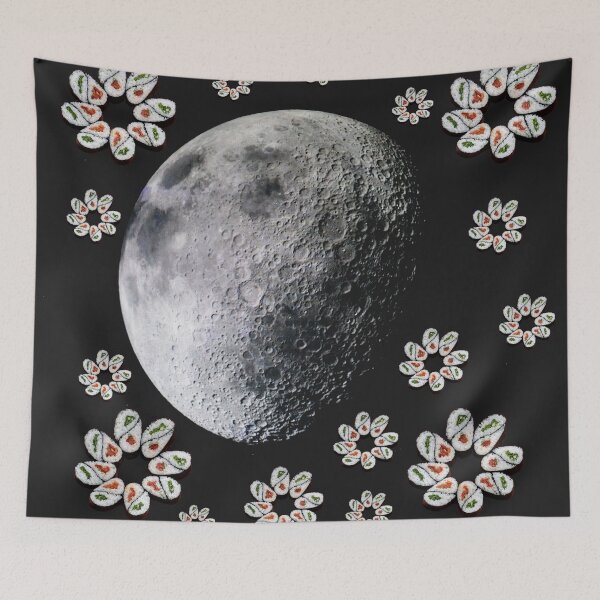 Item preview, Sushi Rolls in Space the Dark Side of the Sushi designed and sold by AliCatOriginals.