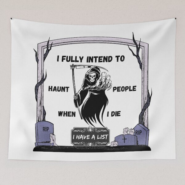 Item preview, I fully intend to haunt people when I die. I have a list designed and sold by YuneDesigns.