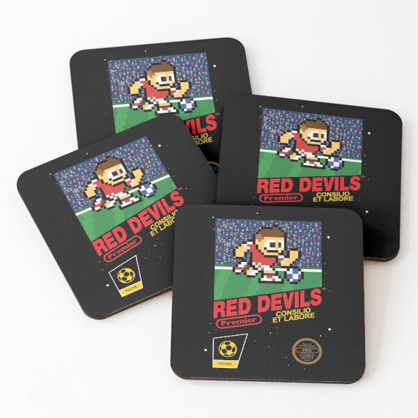 Item preview, The Red Devils (8-bit Football / Soccer Videogame Cart) designed and sold by The Armorsmith.