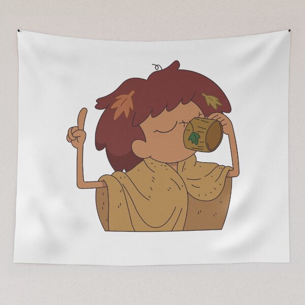 Item preview, Anne drinks tea Fantasy world Amphibia The Meaning Of Friendship designed and sold by AmphibiaKinsley.