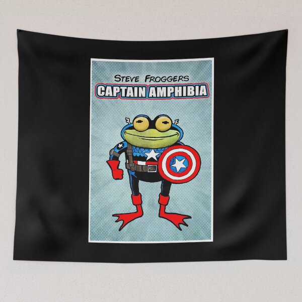 Item preview, Fantasy world Amphibia The Meaning Of Friendship Captain Steve Froggers Triblend designed and sold by AmphibiaKinsley.