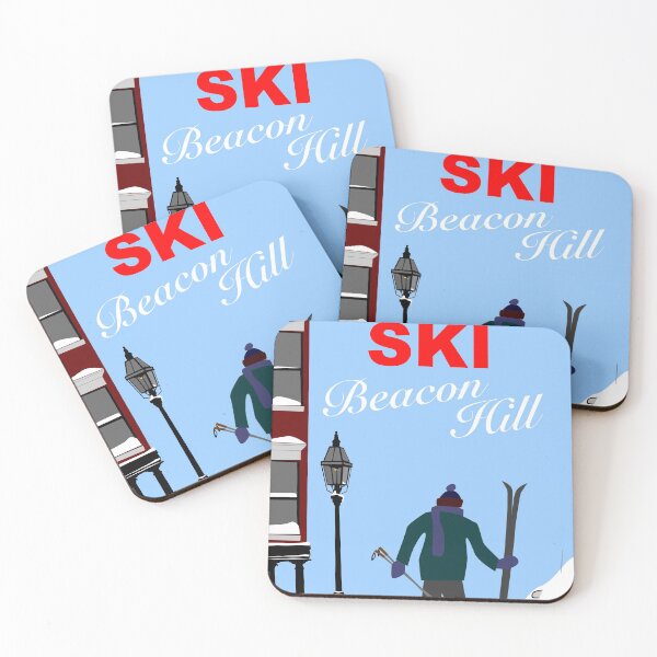 Item preview, Ski Beacon Hill Boston designed and sold by bar7design.