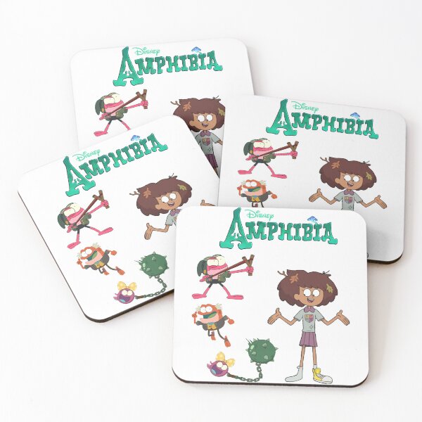 Item preview, Cartoon Fantasy world Amphibia The Meaning Of Friendship sticker set designed and sold by AmphibiaKinsley.