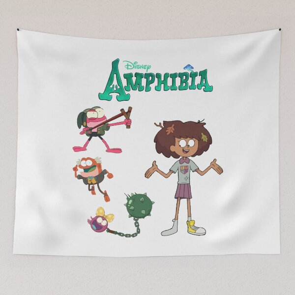 Item preview, Cartoon Fantasy world Amphibia The Meaning Of Friendship sticker set designed and sold by AmphibiaKinsley.