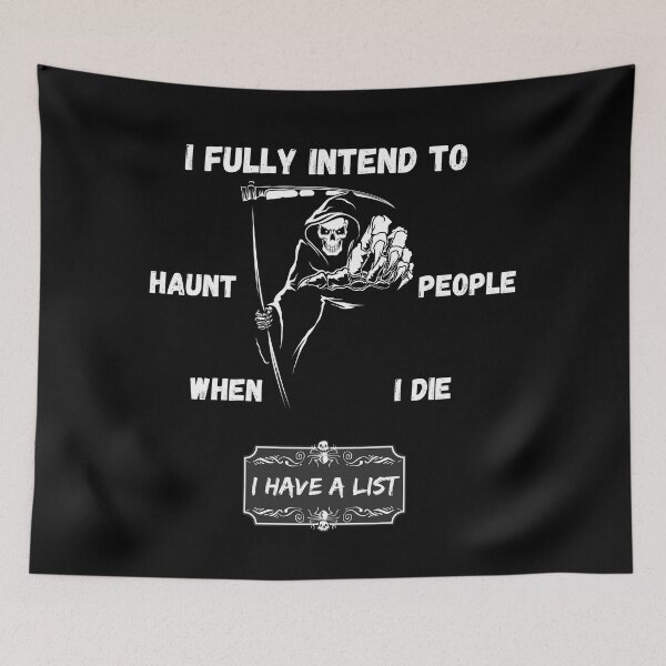 Item preview, I fully intend to haunt people when I die. I have a list designed and sold by YuneDesigns.