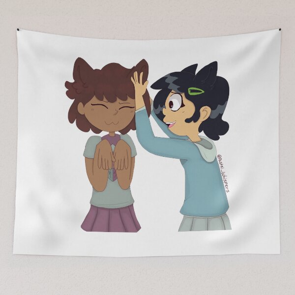 Item preview, Cat Girl GFs Fantasy world Amphibia The Meaning Of Friendship designed and sold by AmphibiaKinsley.