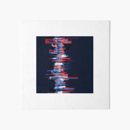 Drip Art Board Print