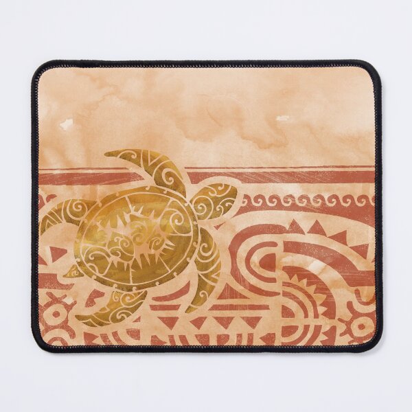 Item preview, Vintage Samoan Turtle print designed and sold by sunnthreads.