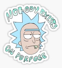 Rick Sanchez Sticker