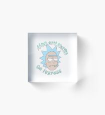 Rick Sanchez Acrylic Block
