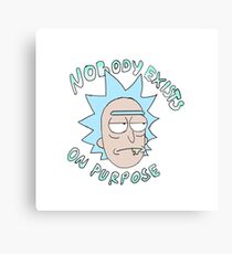 Rick Sanchez Canvas Print