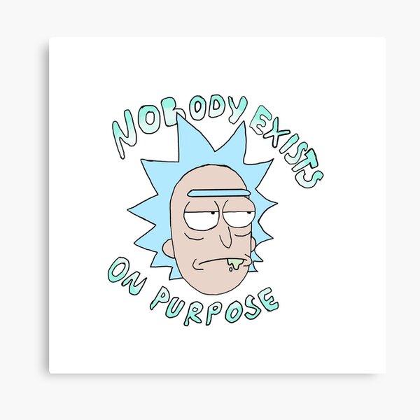 Rick Sanchez Canvas Print
