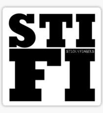 Sticky fingers prints Sticker