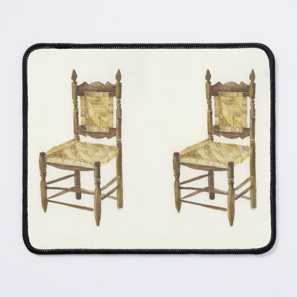 Item preview, Woven Seat Wooden Chair Watercolor designed and sold by ellenmueller.