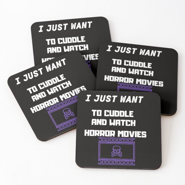 Item preview, i just want to cuddle and watch horror movies designed and sold by smart Mahdi.