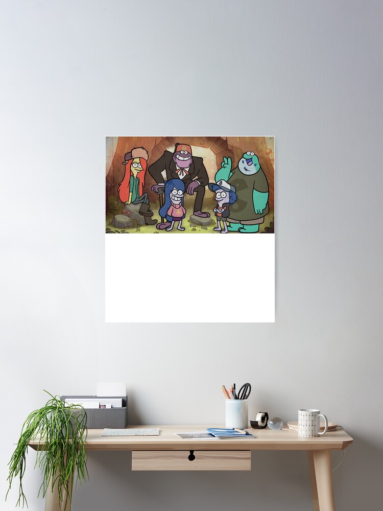 Gravity Falls And Mash Up Fantasy World Amphibia The Meaning Of Friendship Poster For Sale By Amphibiakinsley Redbubble