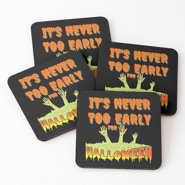 Item preview, It's Never Too Early For Halloween - Halloween Spirit - We Are Not Afraid designed and sold by Sun Sand & Sea Art.