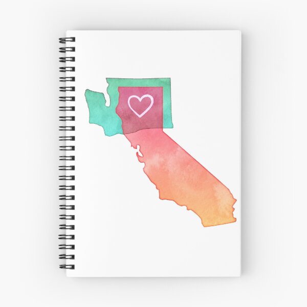 Item preview, I Love California & Washington designed and sold by aheartin2places.