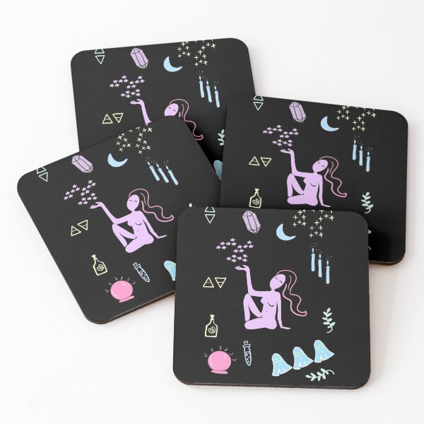 Item preview, Pastel Goth Witch Pattern designed and sold by ledalinda.