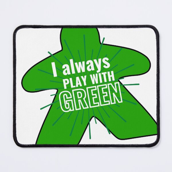 Item preview, I Always Play With Green designed and sold by ZenBoardGamer.