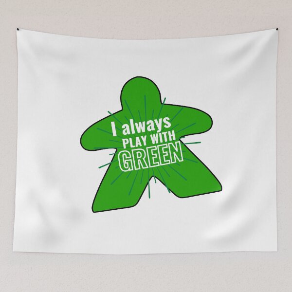 Item preview, I Always Play With Green designed and sold by ZenBoardGamer.