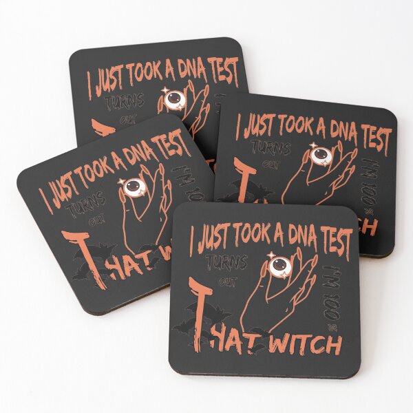 Item preview, FUNNY I Just Took A Dna Test Turns Out Im 100 Percent That Witch FUNNY halloween Gift ll   FNNY Halloween Custom  designed and sold by KiraSpace.