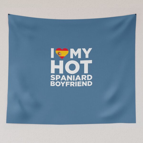 Item preview, I Love My Hot Spaniard Boyfriend designed and sold by AlwaysAwesome.