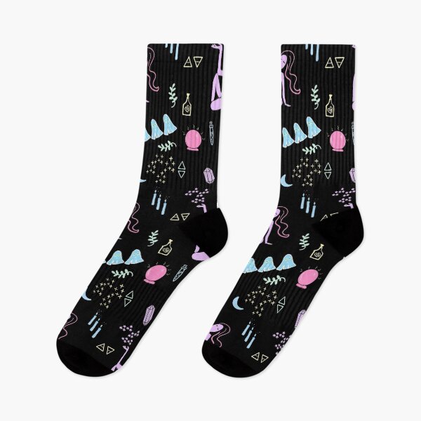 Item preview, Pastel Goth Witch Pattern designed and sold by ledalinda.