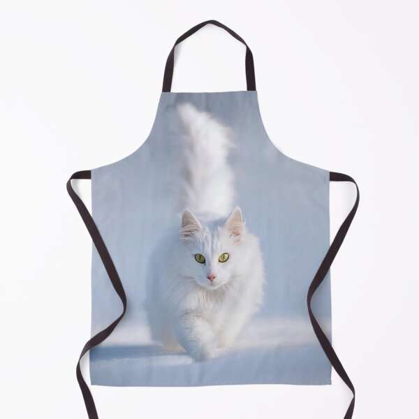 Item preview, Cute white cat designed and sold by marketfeliz.