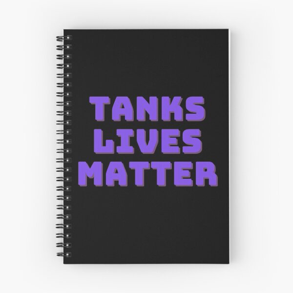 Item preview, Tanks Lives Matter - Gamer Designs designed and sold by MerchActually.