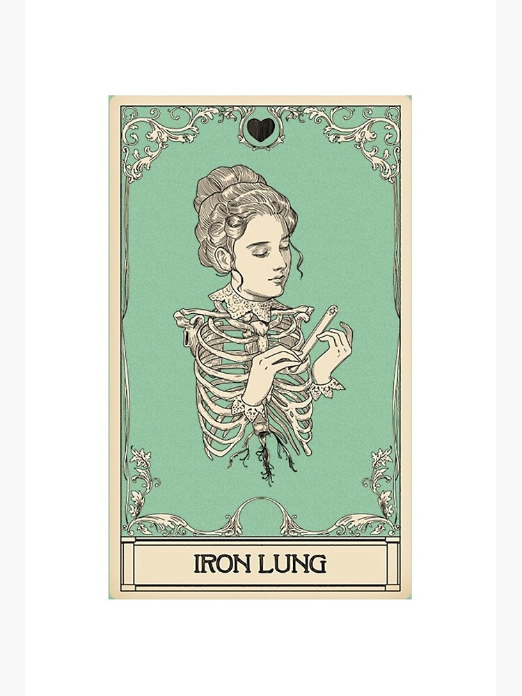 Iron lung ability card Art Board Print for Sale by jennibxx