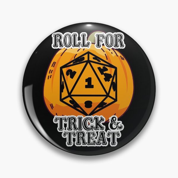 Artikelvorschau, Halloween D&D-Rolle für Süßes oder Saures entworfen und verkauft von byano.