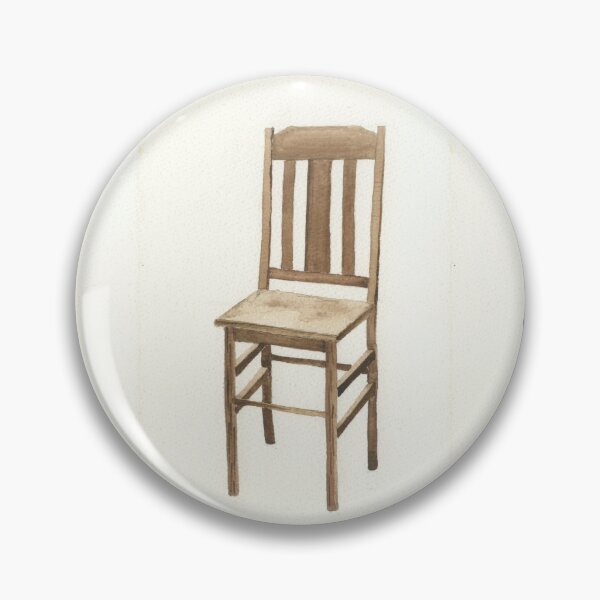 Item preview, Plain Wood Chair Watercolor designed and sold by ellenmueller.