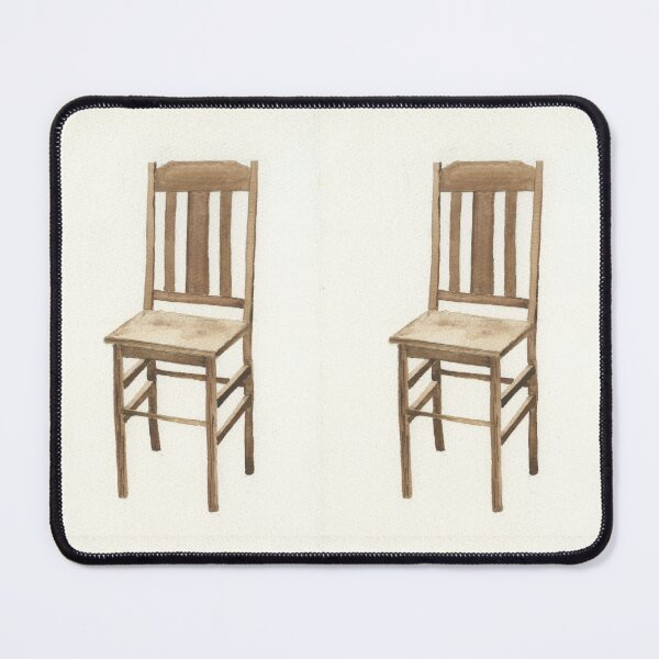 Item preview, Plain Wood Chair Watercolor designed and sold by ellenmueller.