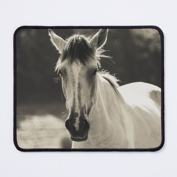 Item preview, Horse Portrait - Black and White designed and sold by anafrancisconi.