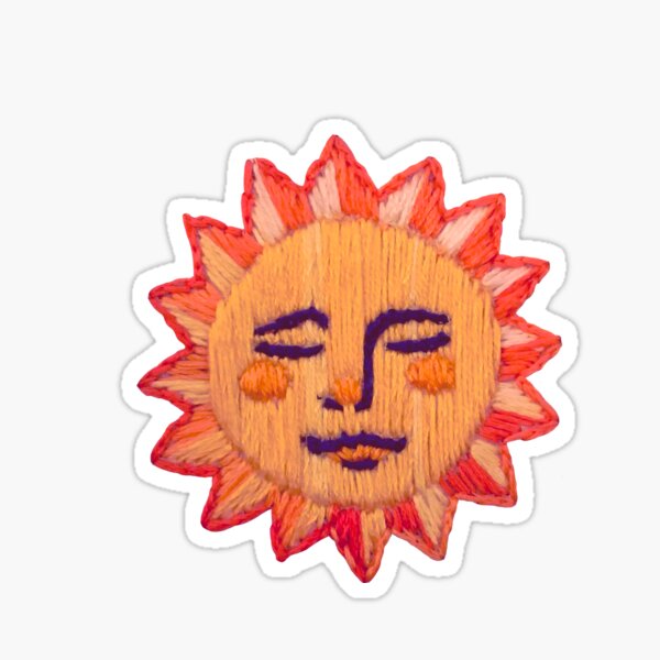 Artikel-Vorschau von Gestickte Sonne, designt und verkauft von Ivy Vex.