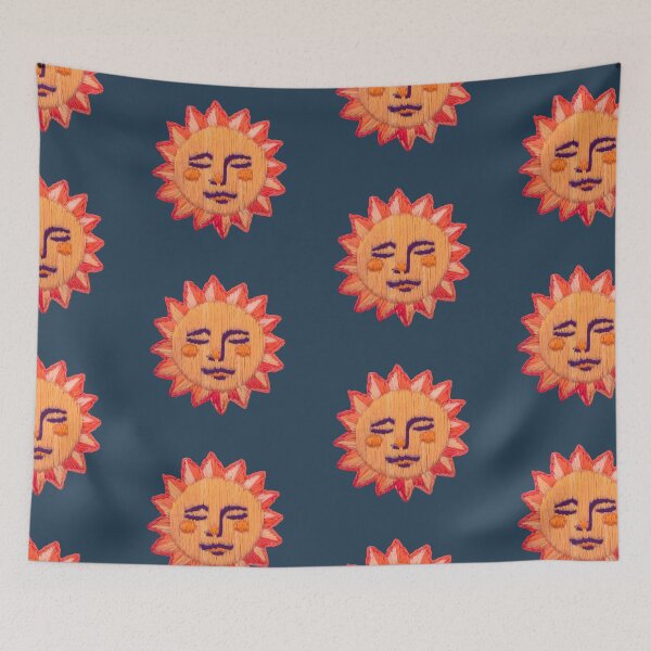 Item preview, Embroidered Sun designed and sold by Ivy Vex.
