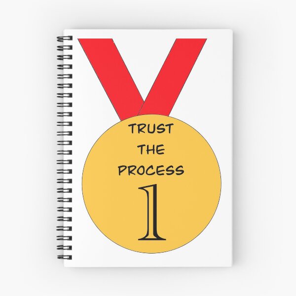 Item preview, Trust The Process Medal designed and sold by ArtbyLucy27.
