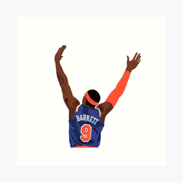 RJ Barrett Artwork ⚡️ : r/NYKnicks