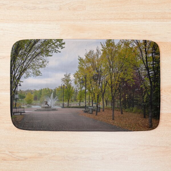 Item preview, Downtown Calgary Park In Autumn designed and sold by Catherine Reading.